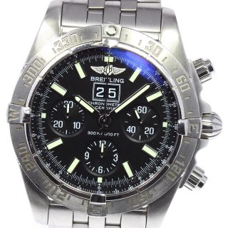 ブライトリング(BREITLING)のブライトリング クロノマット ブラックバード A44359 メンズ 【中古】(腕時計(アナログ))