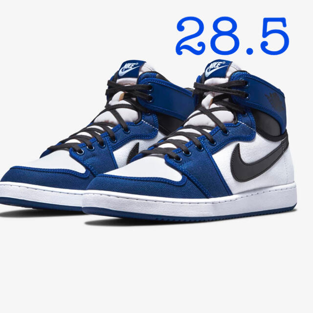 スニーカーNIKE AIR JORDAN 1 KO  STORM BLUE 28.5