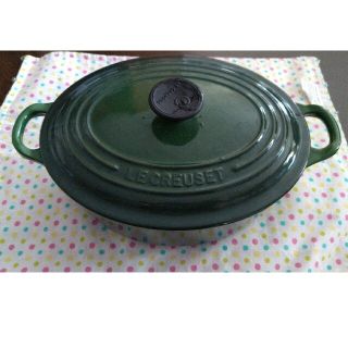 ルクルーゼ(LE CREUSET)のLE CREUSET ル・クルーゼ ２３cm オーバル 中古 (鍋/フライパン)