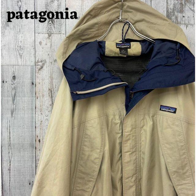 90s 高橋一生patagoniaパタゴニアマウンテンパーカーホワイト（白）2L