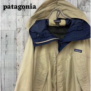 パタゴニア(patagonia)の90s 高橋一生patagoniaパタゴニアマウンテンパーカーホワイト（白）2L(マウンテンパーカー)