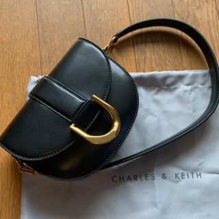 チャールズアンドキース(Charles and Keith)のCHARLES & KEITH サドルバッグ(ショルダーバッグ)