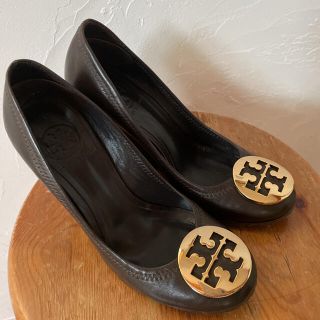 トリーバーチ(Tory Burch)の美品　トリーバーチ　ウゥッジソール　23cm 5M(ハイヒール/パンプス)