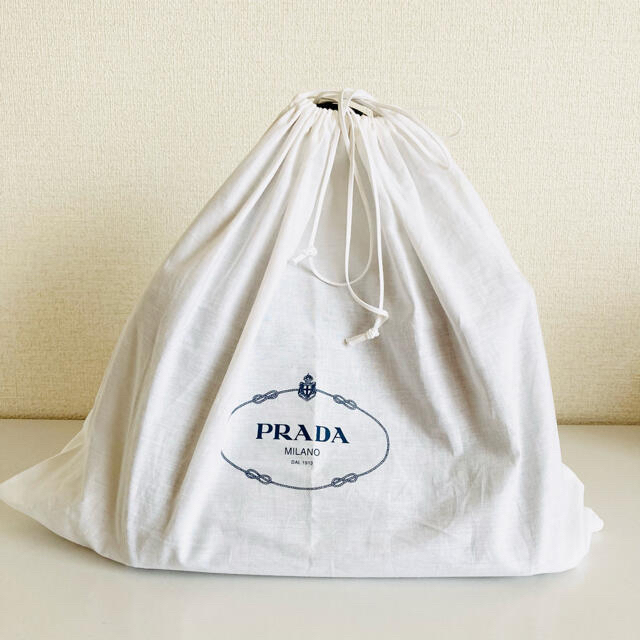 PRADA - プラダ PRADA カナパ【ブラック・Sサイズ・保存袋