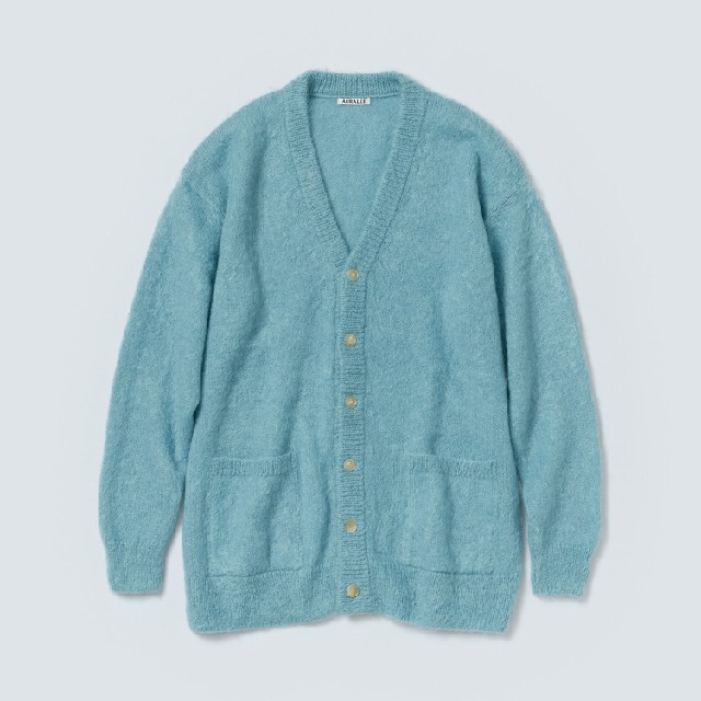 auralee 2021aw KID MOHAIR モヘア　カーディガン