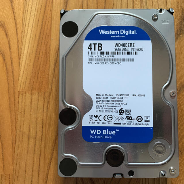 WD BLUE HDD 4TB