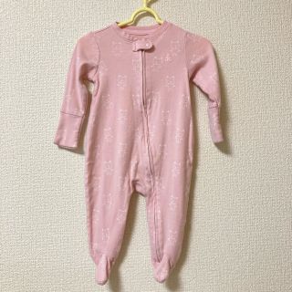 ベビーギャップ(babyGAP)の【サイズ60】baby GAP クマプリント ボディオール カバーオール(カバーオール)