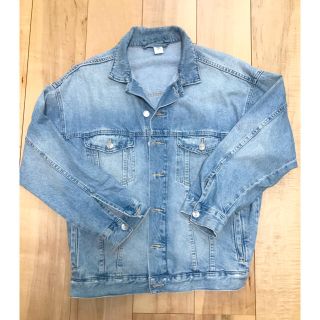 エイチアンドエム(H&M)のエイチアンドエム　H&M ビッグシルエット　デニムジャケット(Gジャン/デニムジャケット)