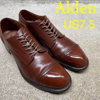 オールデン(Alden)のオールデン　Alden 旧ロゴ　キャップトゥ　ダブルネーム(ドレス/ビジネス)