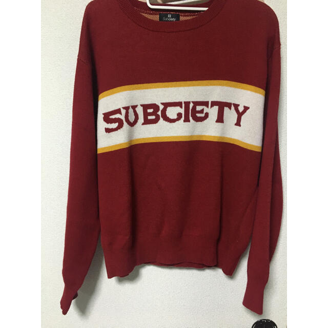 Subciety(サブサエティ)のサブサエティー　ニット　セーター　M メンズのトップス(ニット/セーター)の商品写真