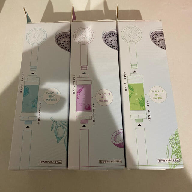 コスメシャワーフィルター MOISPA リラックスラベンダ モイスパ 2