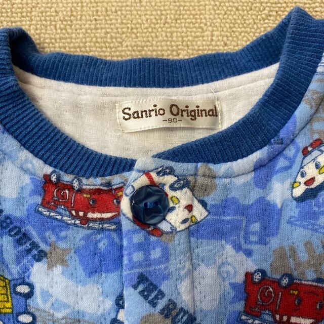 パジャマ  90センチ  サンリオ  ラナバウツ  乗り物 男の子 キッズ/ベビー/マタニティのキッズ服男の子用(90cm~)(パジャマ)の商品写真