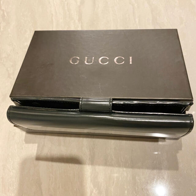 新品未使用】GUCCI 長財布 ダークグリーン 新品未使用】GUCCI 長財布 ダークグリーン