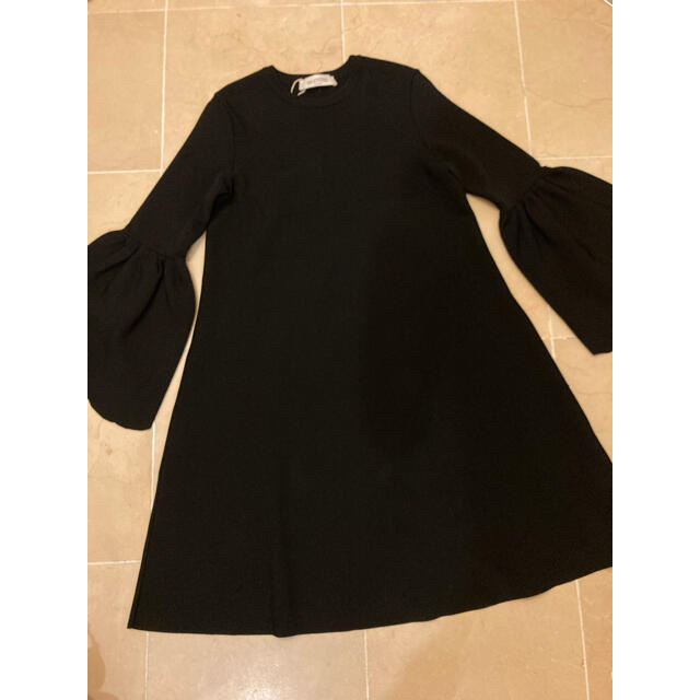 美品 VALENTINO ヴァレンティノ ワンピース Aライン リボン フリル