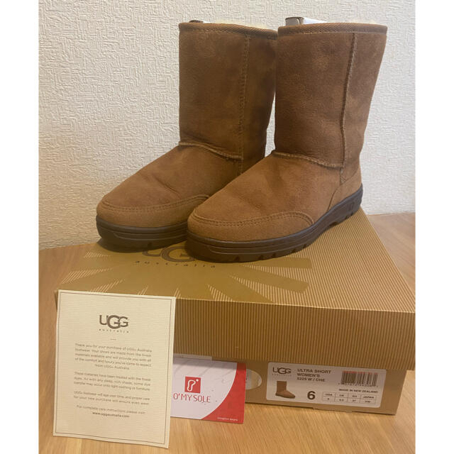 UGG(アグ)の♡ UGG ショートブーツ ムートンブーツ♡ USA6サイズ レディースの靴/シューズ(ブーツ)の商品写真