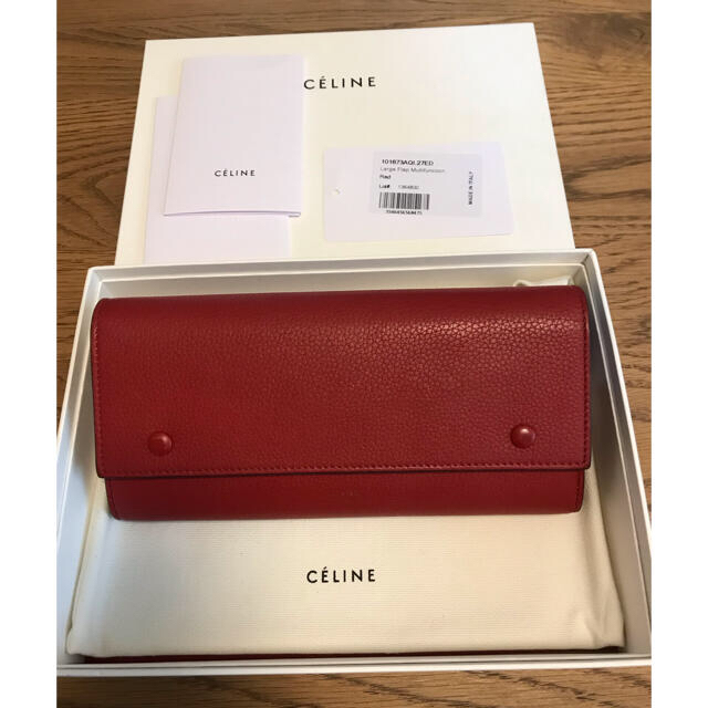 celine(セリーヌ)のセリーヌ 長財布　ラージフラップ　マルチファンクション レディースのファッション小物(財布)の商品写真