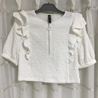 ザラ(ZARA)のZARA トップス(シャツ/ブラウス(半袖/袖なし))