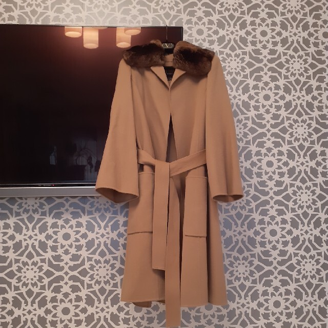 FOXEY - FOXEY❤フォクシー‼️42size女優カシミアコート超美品‼️の