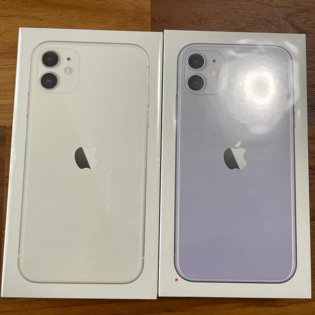 【品】iPhone 11 SIMロック解除済 64GB パープル