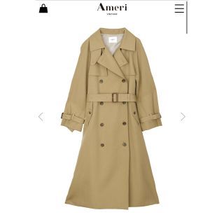 ameri vintage SUPERIOR FLARE TRENCH COATの通販 by Sari's shop｜ラクマ