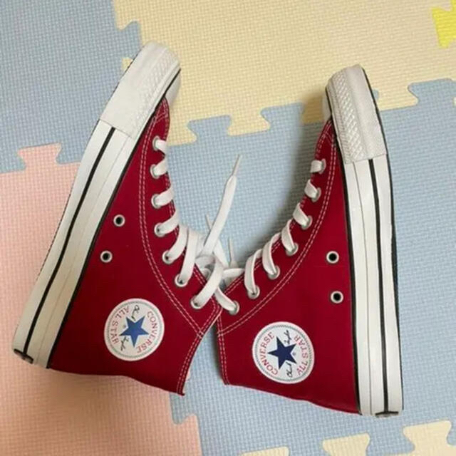 CONVERSE(コンバース)の★最終値下げ★コンバース オールスター ハイ レッド レディースの靴/シューズ(スニーカー)の商品写真