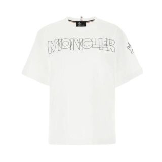 モンクレール(MONCLER)の【MONCLER】ユニセックス  ロゴ T シャツ XSサイズ(Tシャツ(半袖/袖なし))