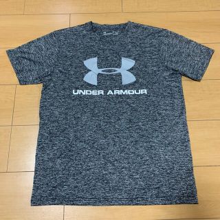 アンダーアーマー(UNDER ARMOUR)のアンダーアーマー Tシャツ MDサイズ 170cm相当 半袖 グレー(Tシャツ/カットソー(半袖/袖なし))