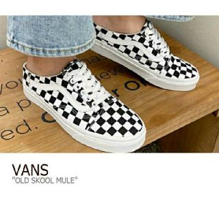 ヴァンズ(VANS)の最値!新品!バンズ オールドスクール ミュール スリッポン スニーカー 27.5(スニーカー)