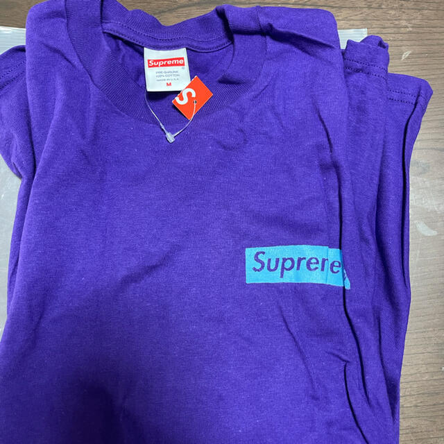 メンズSupreme No More Shit Tee "Purple"