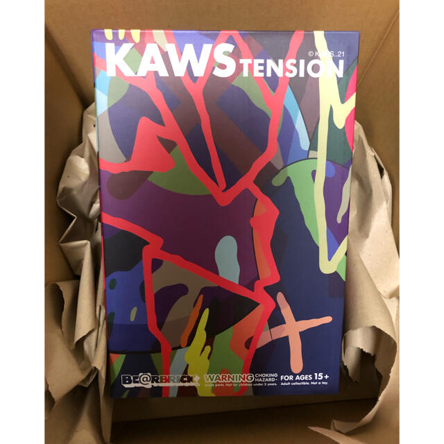 海外限定】 MEDICOM TOY - #3 BE@RBRICK KAWS TENSION 100% & 400