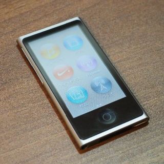 アップル(Apple)の【コナン様専用】【iPod nano】第7世代 16GB スペースグレー(ポータブルプレーヤー)