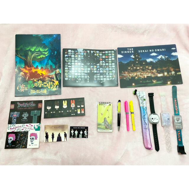 SEKAI NO OWARI セカオワ グッズ まとめ売り | フリマアプリ ラクマ SEKAI NO OWARI セカオワ グッズ まとめ売り | フリマアプリ ラクマ
