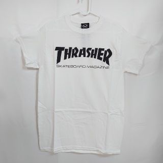 スラッシャー(THRASHER)の【S】THRASHER スラッシャー/半袖Tシャツ/マグロゴ プリント/ホワイト(Tシャツ/カットソー(半袖/袖なし))