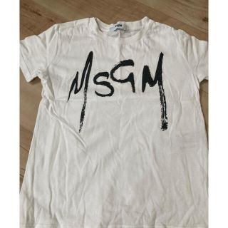 エムエスジイエム(MSGM)の2点セット　MSGM kids Tシャツ　白黒(Tシャツ/カットソー)