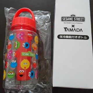 セサミストリート(SESAME STREET)の未使用 セサミストリート×ヤマダ電機 保冷機能付きボトル(キャラクターグッズ)