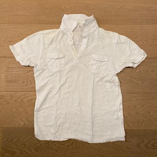 ユニクロ(UNIQLO)の＋J ポロシャツ　白　ユニクロ　UNIQLO(ポロシャツ)