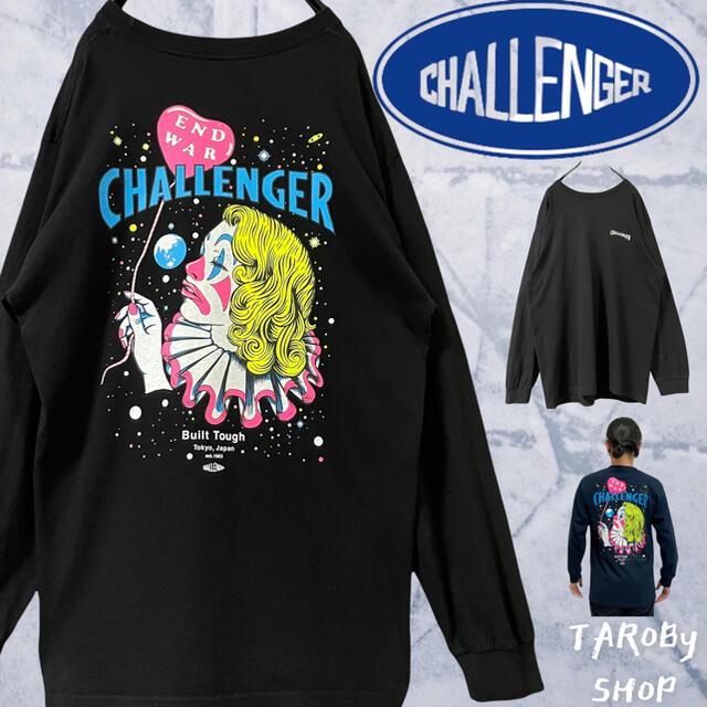 CHALLENGER 2020AW END WAR L/S TEEピエロ柄 完売 - Tシャツ