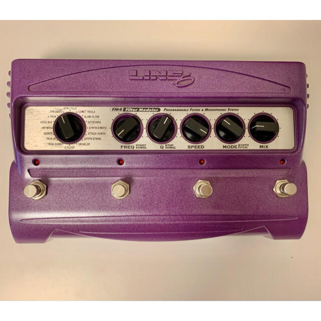 LINE6 FM4 Filter Modeler (箱/本体のみ) LINE6 FM4 Filter Modeler (箱/本体のみ)