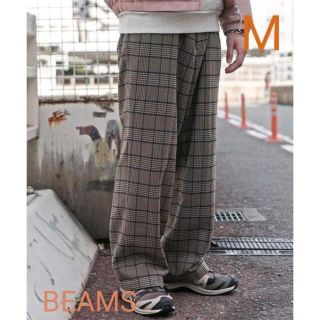 ビームス(BEAMS)のBEAMS　テックウールワイドスラックス　M(スラックス)