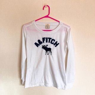 アバクロンビーアンドフィッチ(Abercrombie&Fitch)の【新品】アバクロンビー＆フィッチ　　　　　　　　レディースロングTシャツMサイズ(Tシャツ(長袖/七分))