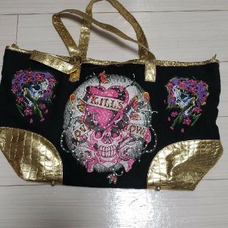 エドハーディー(Ed Hardy)のエド・ハーディ　バッグ　METATRONコスメボックス付き(ボストンバッグ)