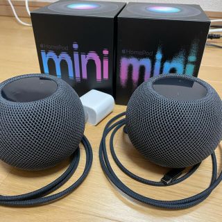 アップル(Apple)のHomePod mini 2台(スピーカー)