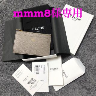 セフィーヌ(CEFINE)のmmm8様★セリーヌ　財布　ジップ付きカードホルダー  新品未使用(パスケース/IDカードホルダー)