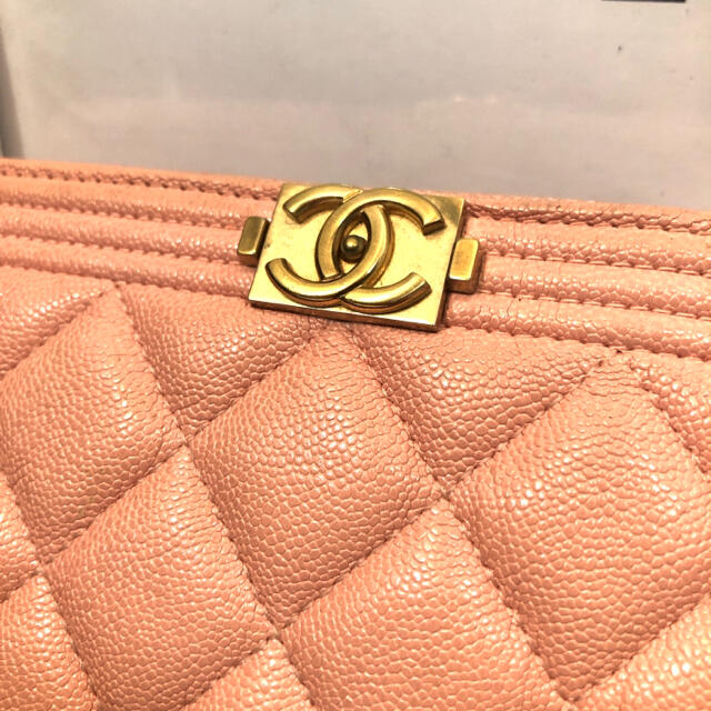 CHANEL(シャネル)の【超美品❣️】シャネル　ボーイシャネル　キャビア　マトラッセ　長財布　ココマーク レディースのファッション小物(財布)の商品写真