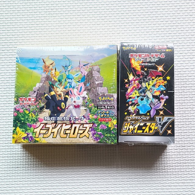 Box/デッキ/パックポケモンカード イーブイヒーローズ　シャイニースターV