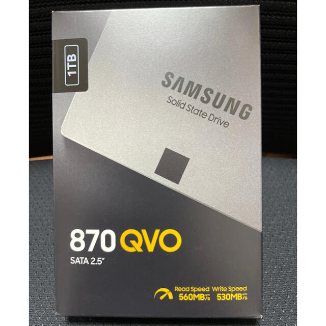 サムスン Samsung SSD 870 QVOシリーズ 1.0TB