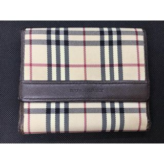 バーバリー(BURBERRY)のy-k 様専用　Burberry  折り財布レザー ウォレット ブラウン(財布)