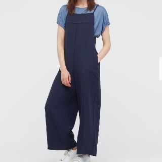 ユニクロ(UNIQLO)のユニクロ ドレープキャミソールサロペット(サロペット/オーバーオール)