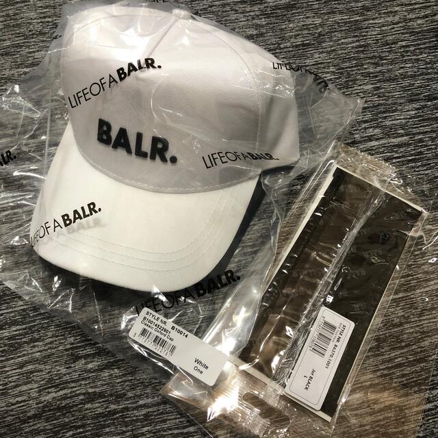 BALR. ボーラー キャップ 新品未開封  white 白