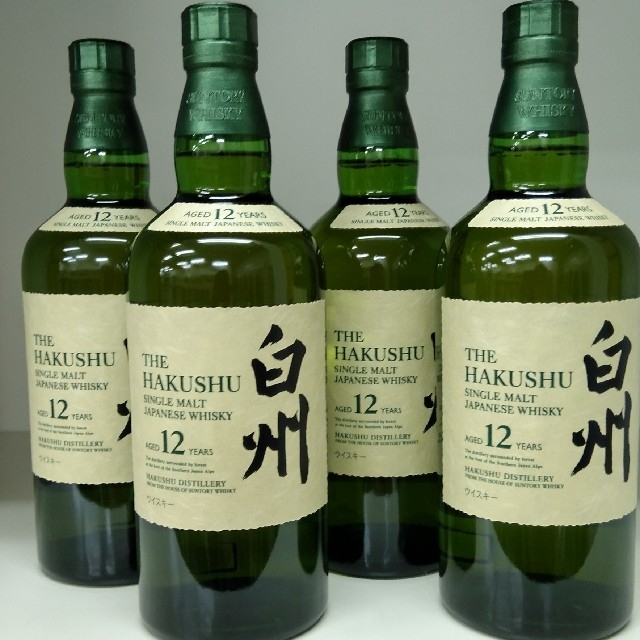 サントリー - 白州１２年×４本セット
